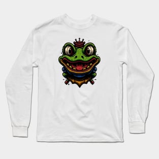 Cartoon king toad Long Sleeve T-Shirt